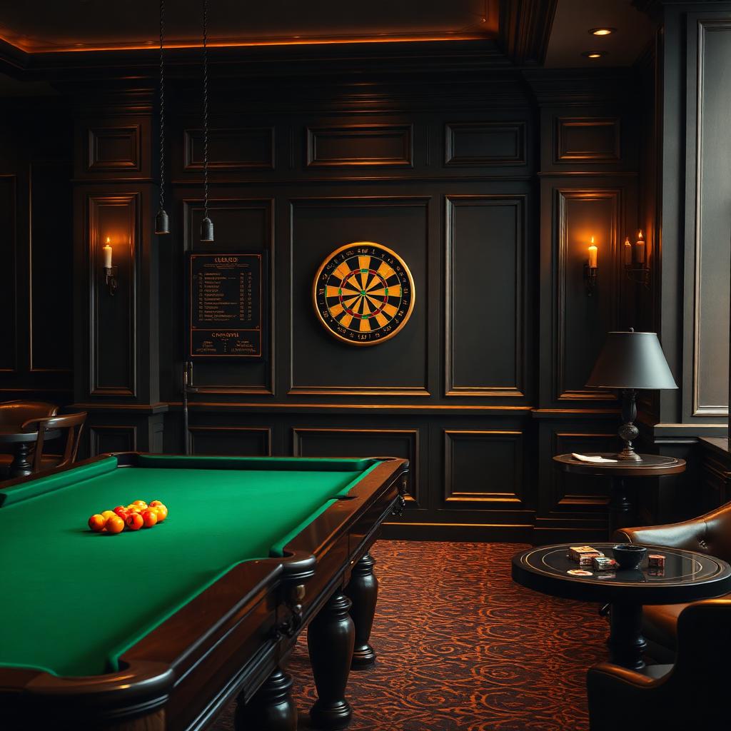 Dons N Divas social lounge with snooker, darts and card games